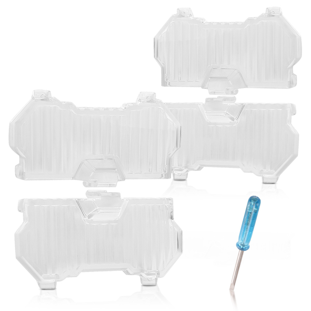 Round LED Light Shield For maXpeedingrods 3.5 Auxiliary Driving Lights Clear