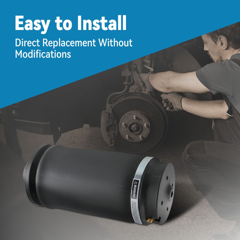 2x Air Suspension Spring Bag Rear compatible for Mercedes ML GL Class W164 X164 Left/Right