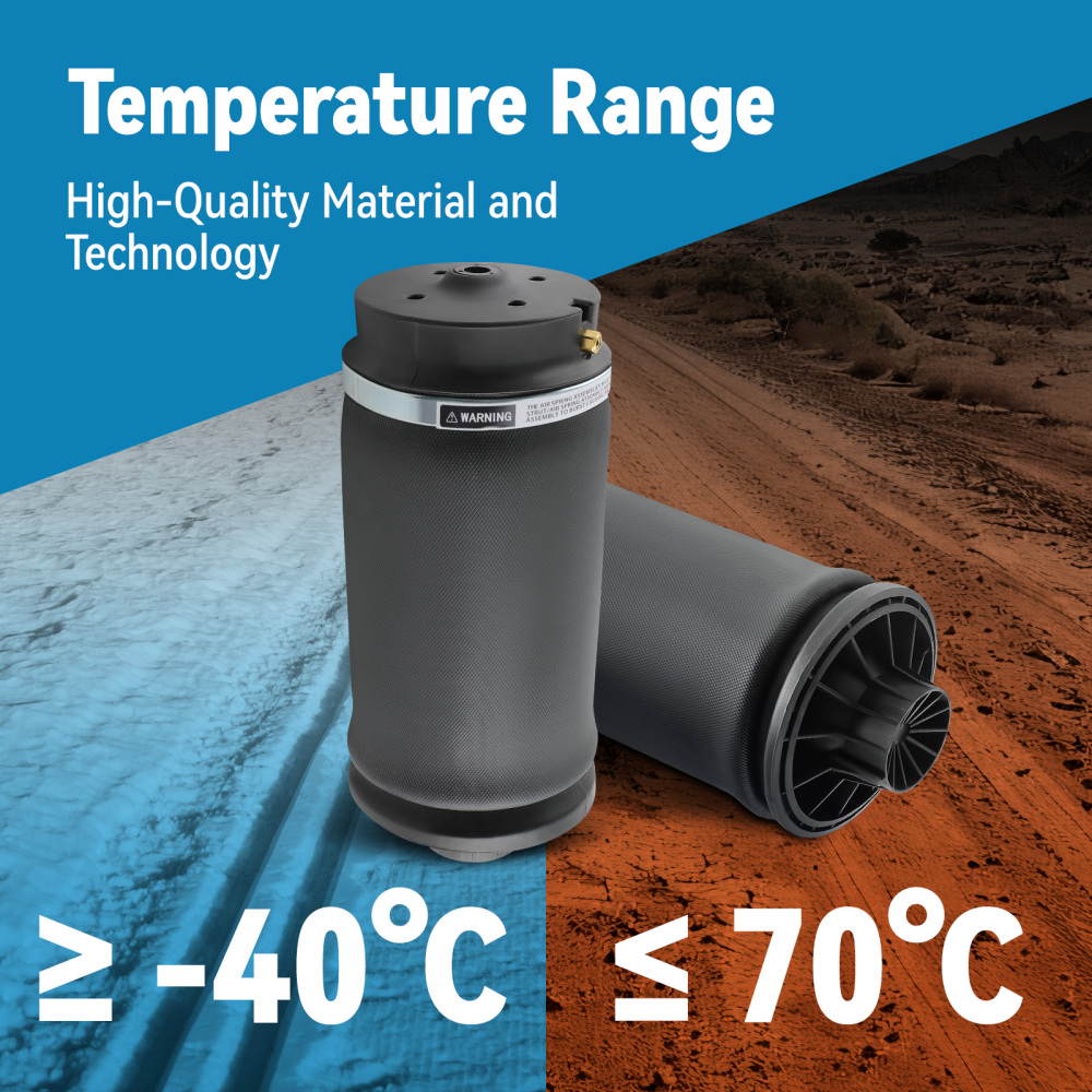 2x Air Suspension Spring Bag Rear compatible for Mercedes ML GL Class W164 X164 Left/Right