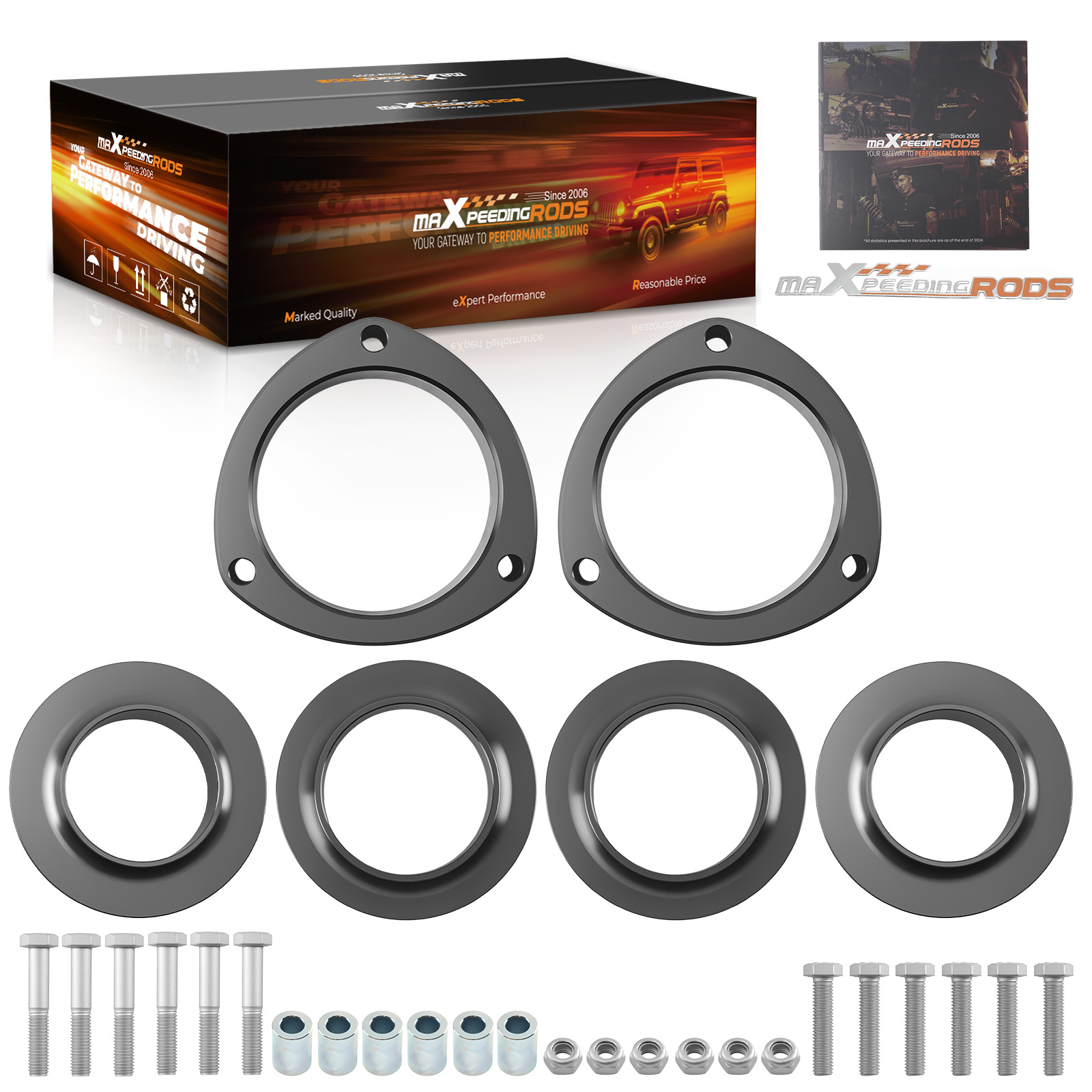 2 Front 2 Rear Level Lift Kit compatible for Chevy TrackerFor