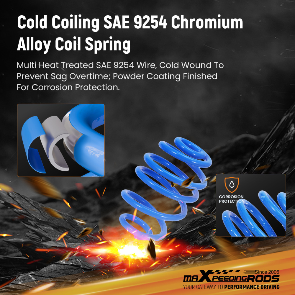 MaXpeedingrods Sport Lowering Springs Kit compatible for BMW Z4 E85 2003-2008