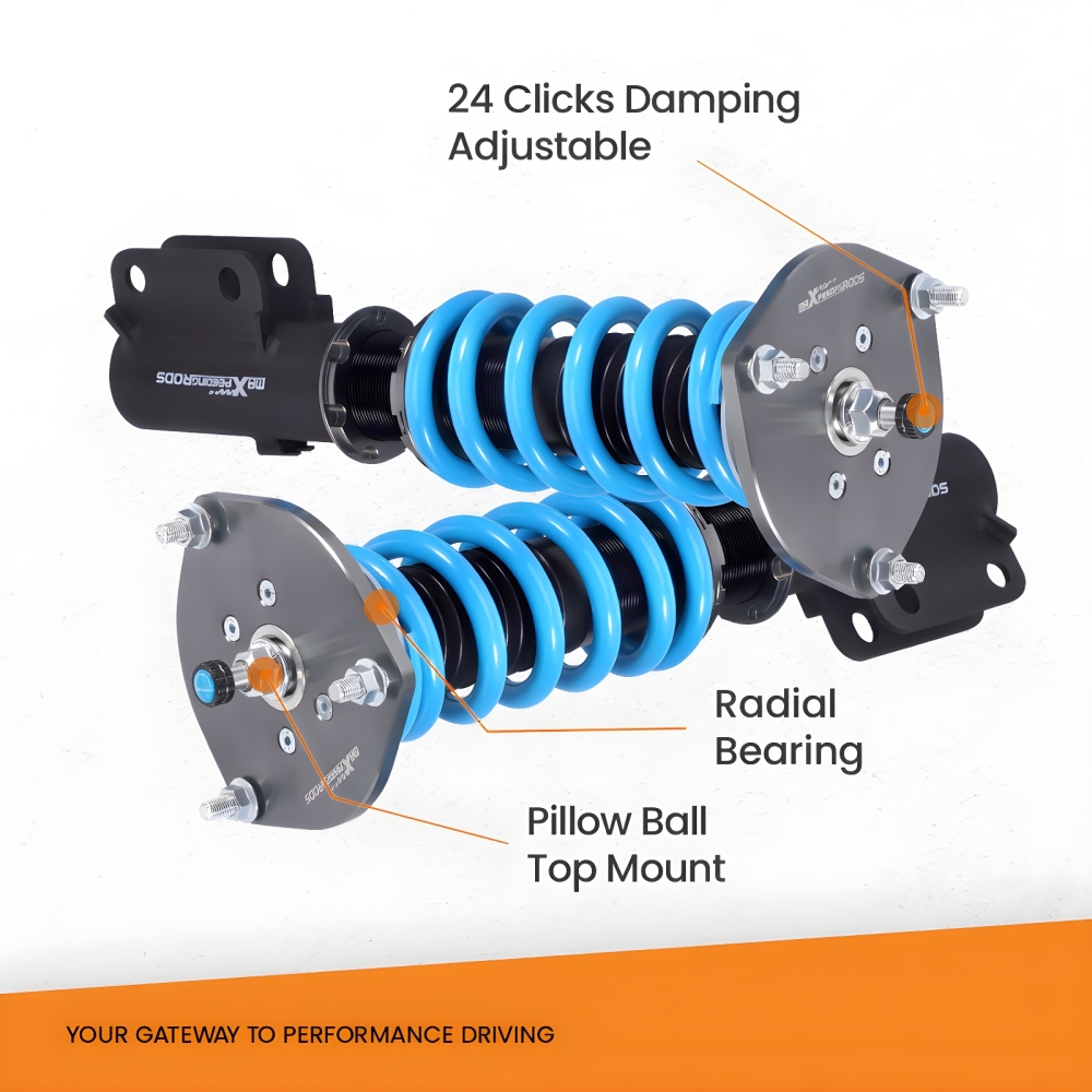 Kit Assetto a Ghiera Ammortizzatori compatibile per Mitsubishi GTO 3000GT AWD Z16A