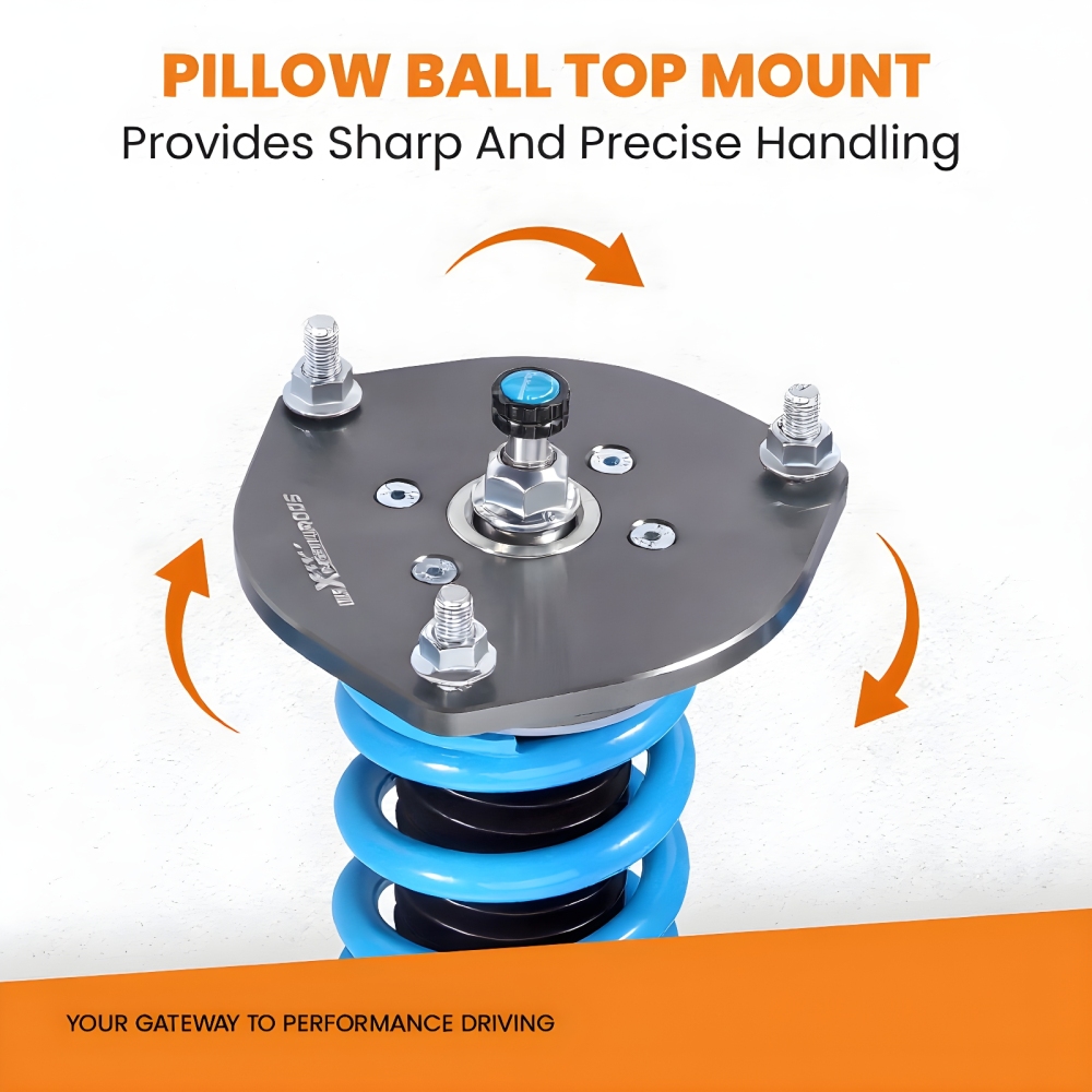 Kit Assetto a Ghiera Ammortizzatori compatibile per Mitsubishi GTO 3000GT AWD Z16A