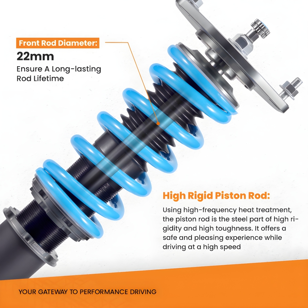 Kit Assetto a Ghiera Ammortizzatori compatibile per Mitsubishi GTO 3000GT AWD Z16A