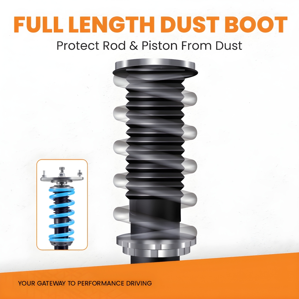 Kit Assetto a Ghiera Ammortizzatori compatibile per Mitsubishi GTO 3000GT AWD Z16A