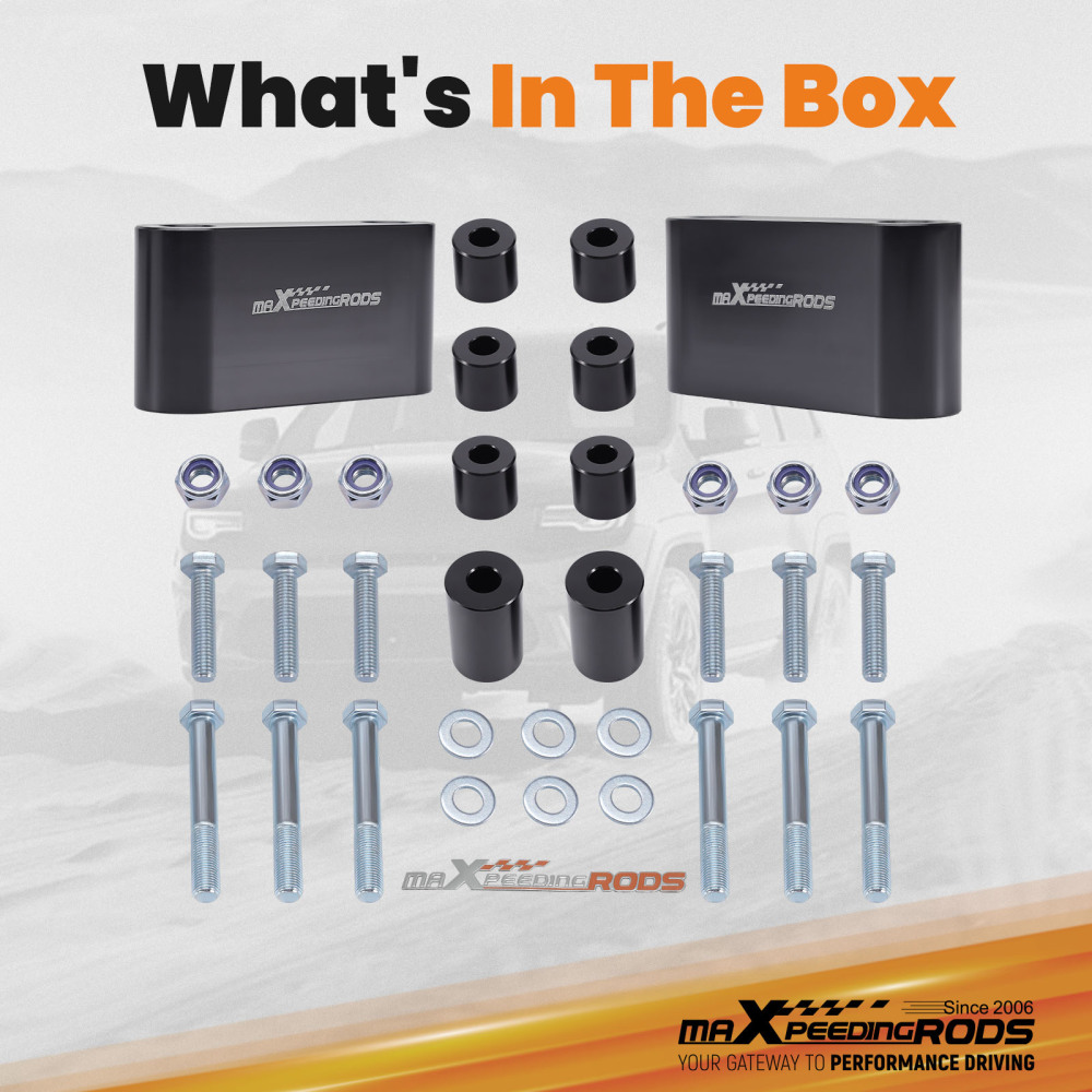 2 Rear Trailing Arm Spacer Kit compatibile per Subaru Impreza/Compatibile per Forester/Legacy/Outback