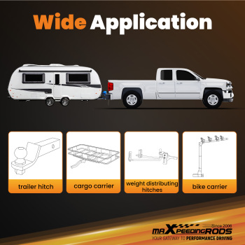 Bolt-On Class 4 Hitch compatible for Jeep Grand Cherokee L 3-Row 2021-2025 2 Receiver