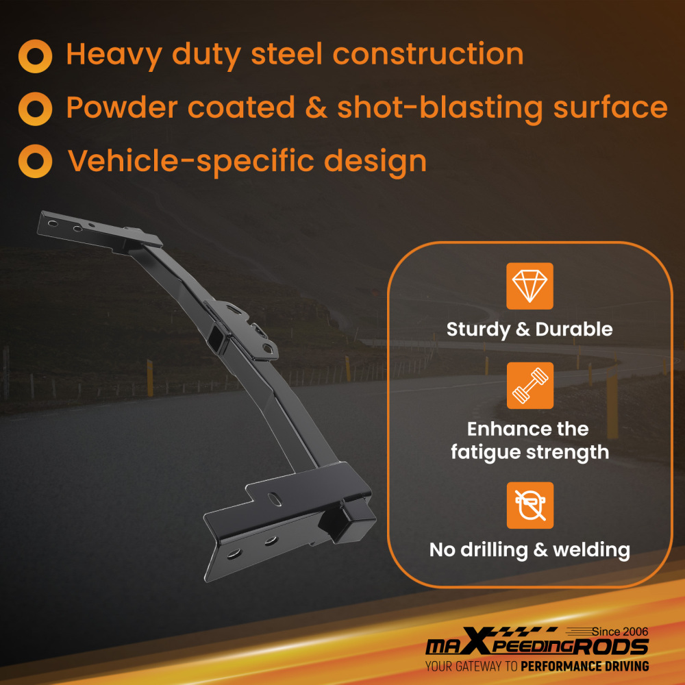 Bolt-On Class 4 Hitch compatible for Jeep Grand Cherokee L 3-Row 2021-2025 2 Receiver