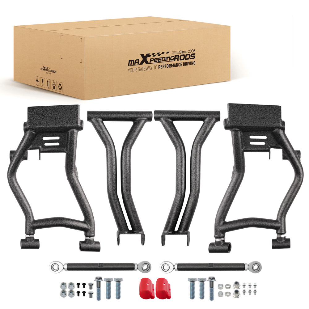 4pcs High Clearance 1.5 Forward Rear A-Arms Set compatible for Polaris RZR S 800 / 4 800