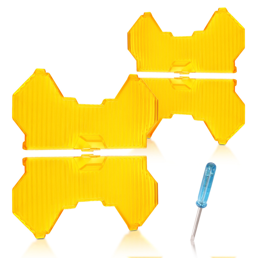 Maxpeedingrods 5 Inch Flood light Cover for square Auxiliary Driving LED Light Pods