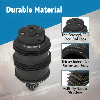 2x Rear Air Spring Bag compatible for Mercedes-Benz EClass S211 E240 E270 E280 2113200925