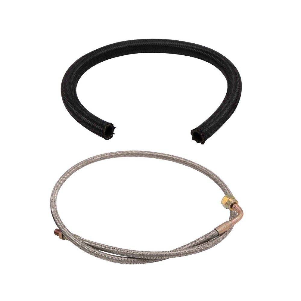 Turbo Oil Feed + Drain Return Line set For T3 for GT30 GT35 GT3582 GT3076 GT3037 new