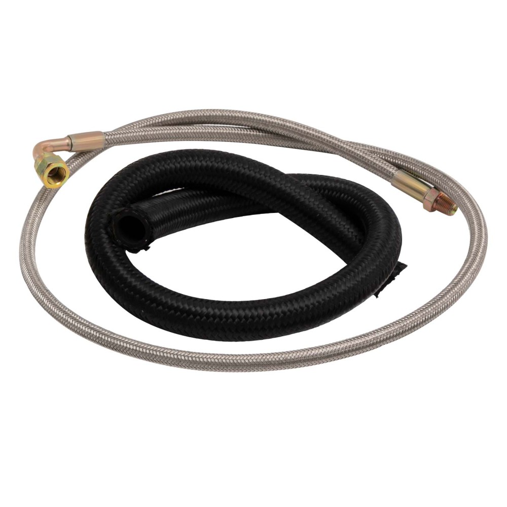 Turbo Oil Feed + Drain Return Line set For T3 for GT30 GT35 GT3582 GT3076 GT3037 new