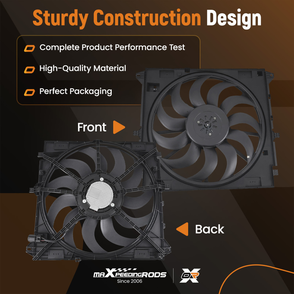 Radiator Cooling Fan Assembly compatible for Chevrolet Colorado Compatible for GMC Canyon 2015-2020