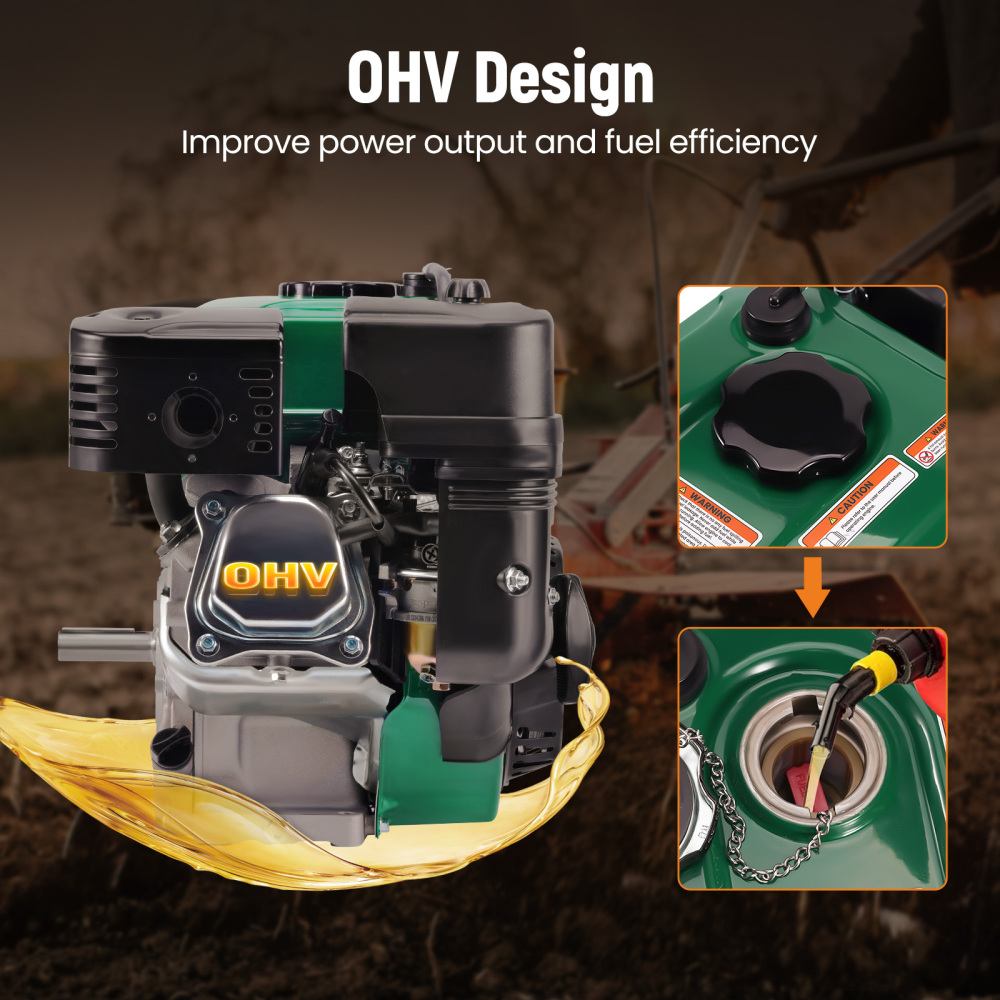 Gasoline Engine Motor Horizontal 7HP 212cc Electric Start Go Kart Log Splitter