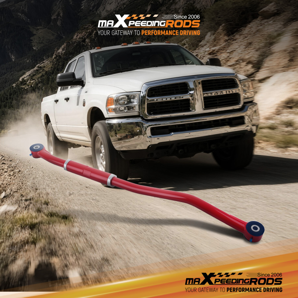 Heavy Duty Front compatible for Panhard Rod 2-6 Lift Compatible For Dodge Ram 2003-2013 2500 3500 4WD	