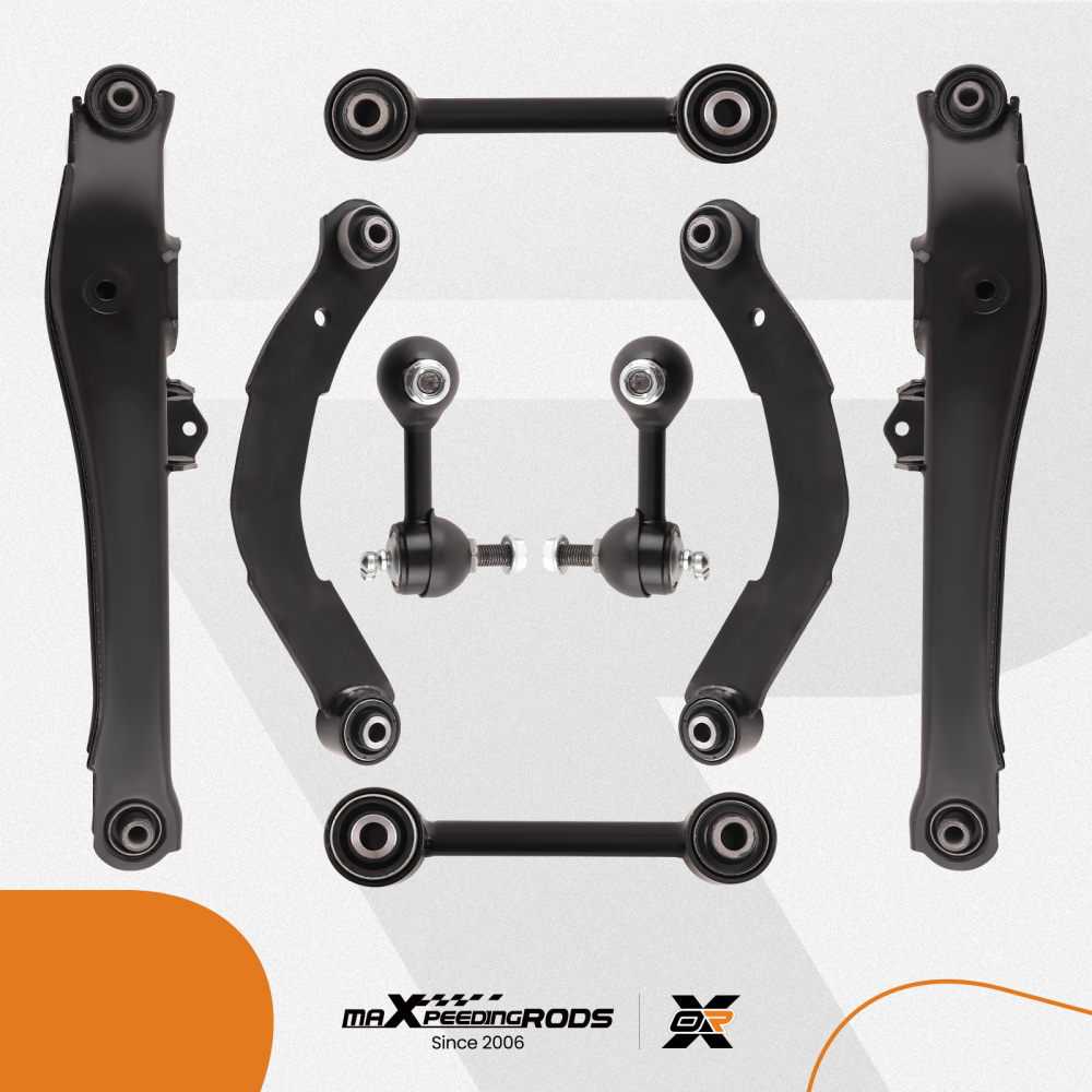 8pc Rear Control Arms Sway Bar Links Compatible for Dodge Caliber Patriot Compass2007-2012
