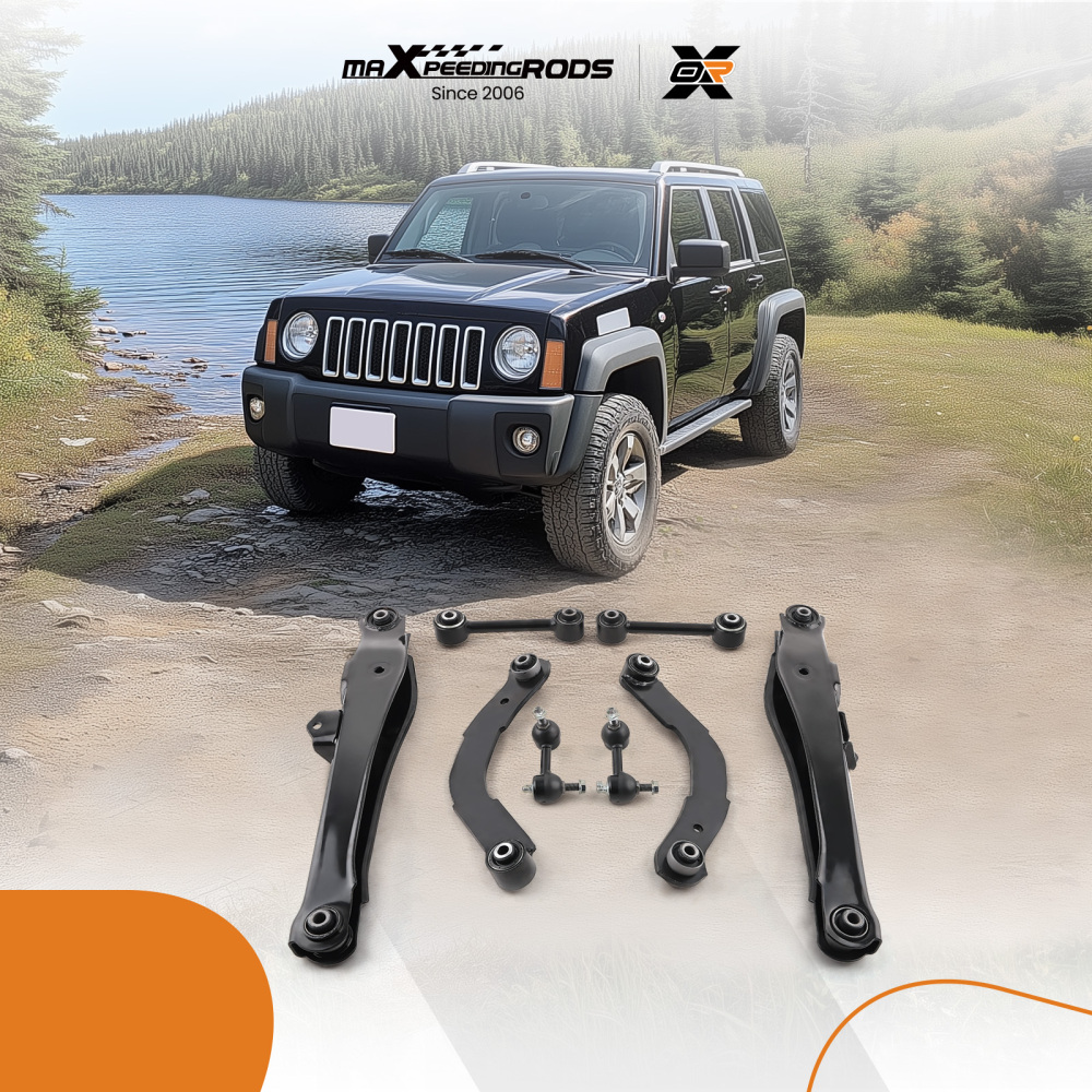 8pc Rear Control Arms Sway Bar Links Compatible for Dodge Caliber Patriot Compass2007-2012