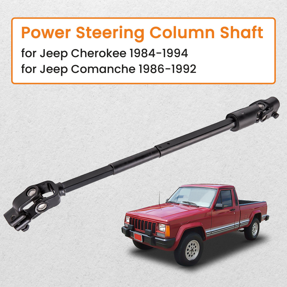 Lower Power Steering Shaft compatible for Jeep Cherokee 1984-1994 compatible for Jeep Comanche