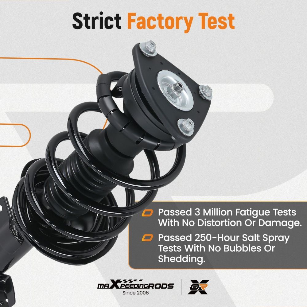 6pcs Suspension Rear Front Struts w/Sway Bar Assembly compatible for FORD ESCAPE 2013