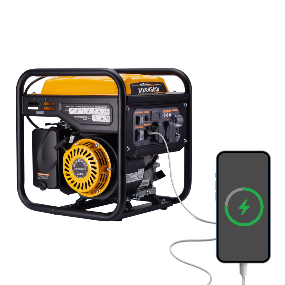 Inverter Generator 3.8KW Max pure sine wave 3.5 kw generator Portable Camping