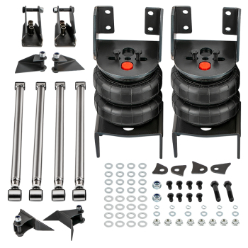4 Link Kit Brackets 2500 Bags Air Ride Suspension 2.75 Triangulated Tube Mounts