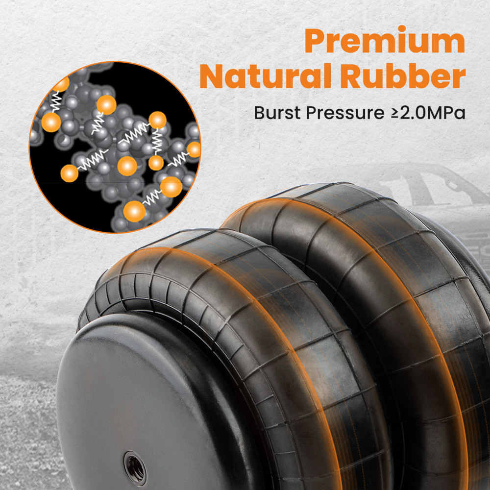 4 Link Kit Brackets 2500 Bags Air Ride Suspension 2.75 Triangulated Tube Mounts