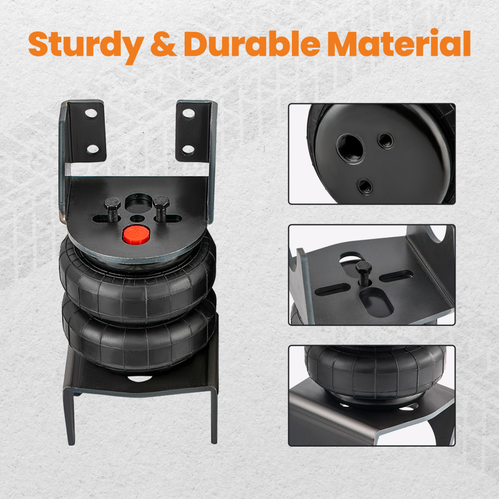 4 Link Kit Brackets 2500 Bags Air Ride Suspension 2.75 Triangulated Tube Mounts