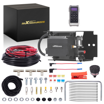 Wireless Universal Air Suspension Compressor Kit for Motorhome Pickups Campervan