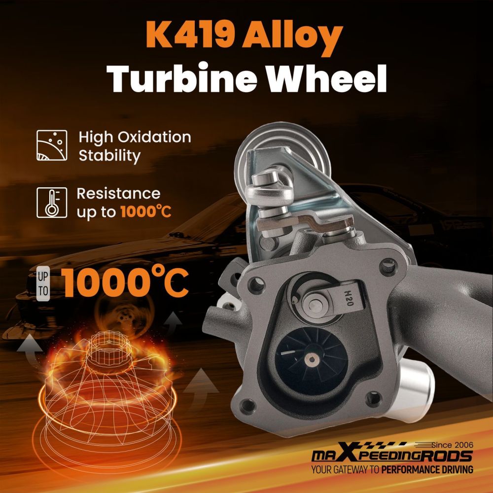 K03 Billet Turbocharger compatible for Polaris RZR XP Turbo 2016 2017-2020 2021 UTV 3022792