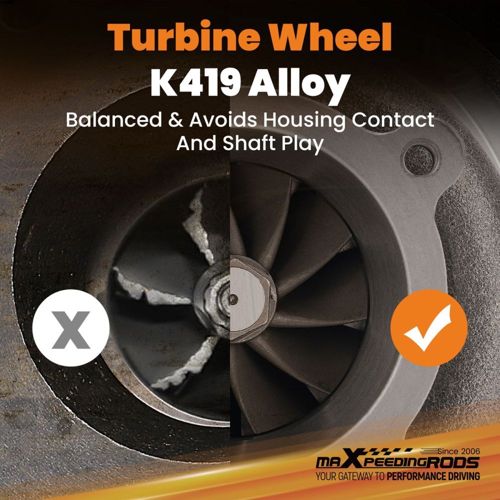 K03 Billet Turbocharger compatible for Polaris RZR XP Turbo 2016 2017-2020 2021 UTV 3022792