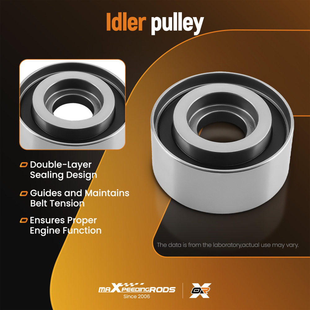 Timing Belt Water Pump Kit 2003-2013 compatible for Acura MDX 3.5 3.7 L V6 SOHC TKH-002T