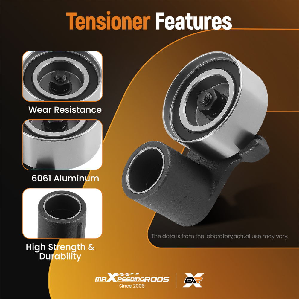 Timing Belt Water Pump Kit 2003-2013 compatible for Acura MDX 3.5 3.7 L V6 SOHC TKH-002T