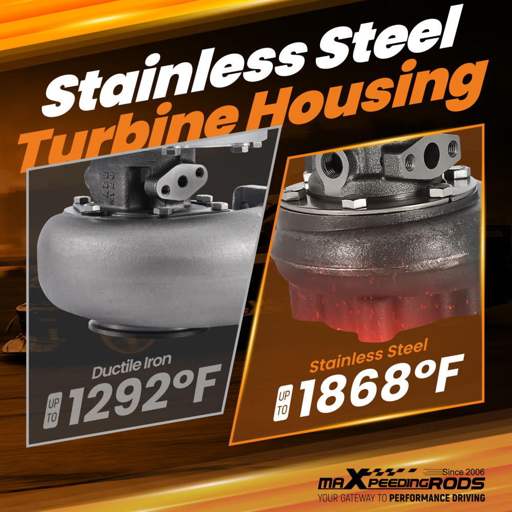 T25 for GT25 GT28 GT2871 350HP for GT2860 Dual Ball Bearing Turbo Universal for 1.5-2.0L