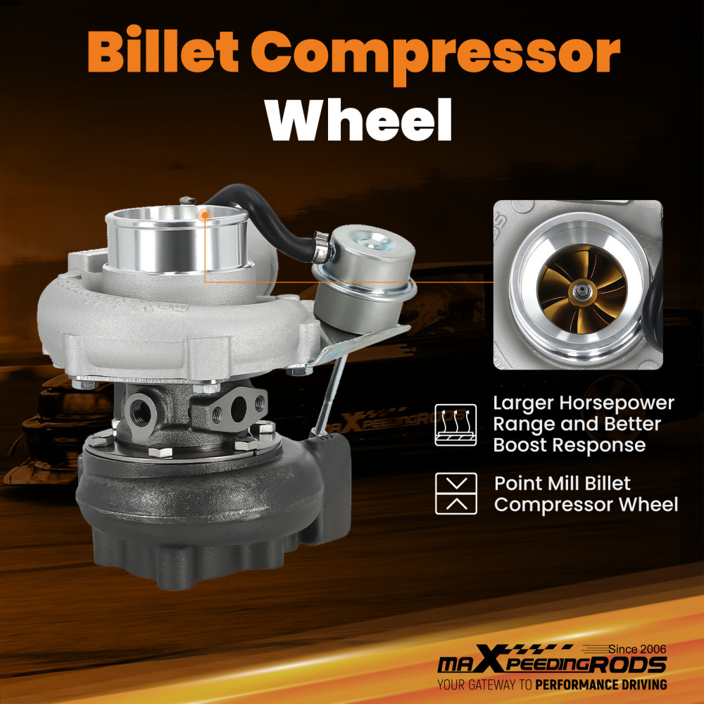 T25 for GT25 GT28 GT2871 350HP for GT2860 Dual Ball Bearing Turbo Universal for 1.5-2.0L