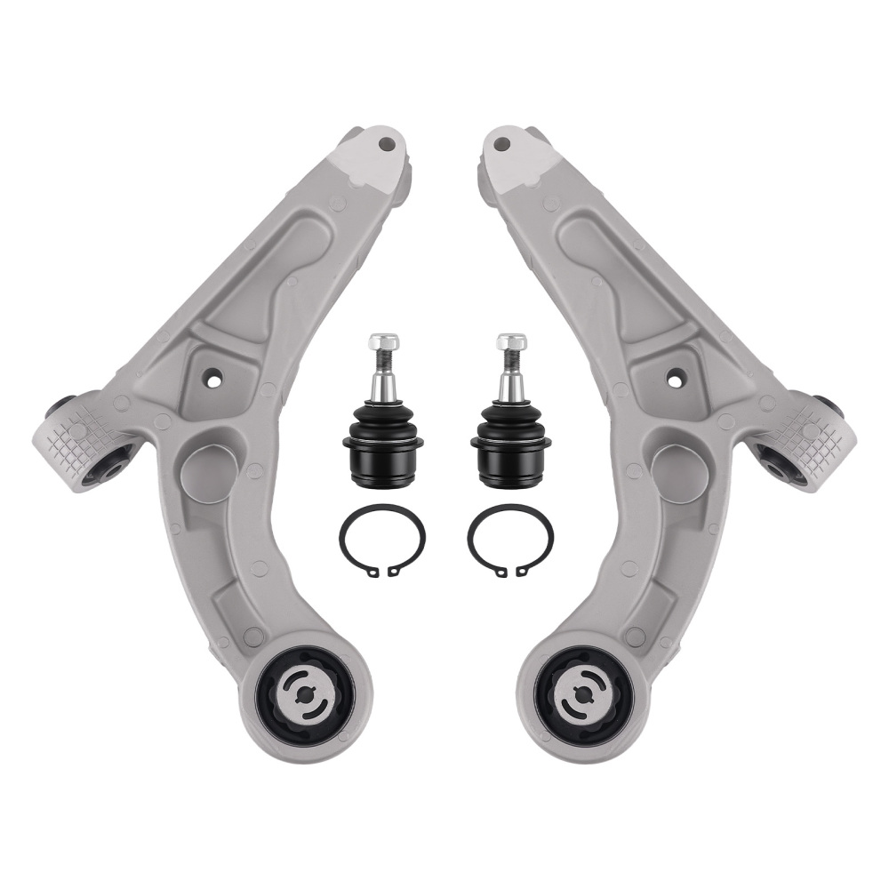 Front Lower Control Arms Sway Bar Links Tie Rods for 2014-2018 Jeep Cherokee KL
