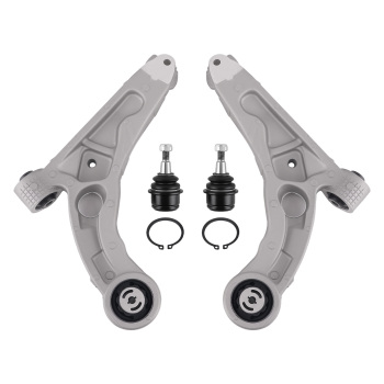 Front Lower Control Arms Sway Bar Links Tie Rods for 2014-2018 Jeep Cherokee KL