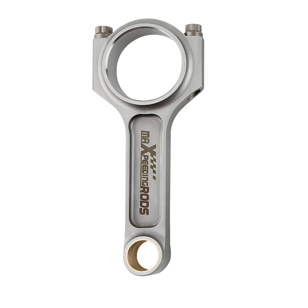 4340 I-Beam Bielle Connecting Rods compatible pour Toyota Supra 2JZ 2JZ-GE/GTE Motor 142 mm