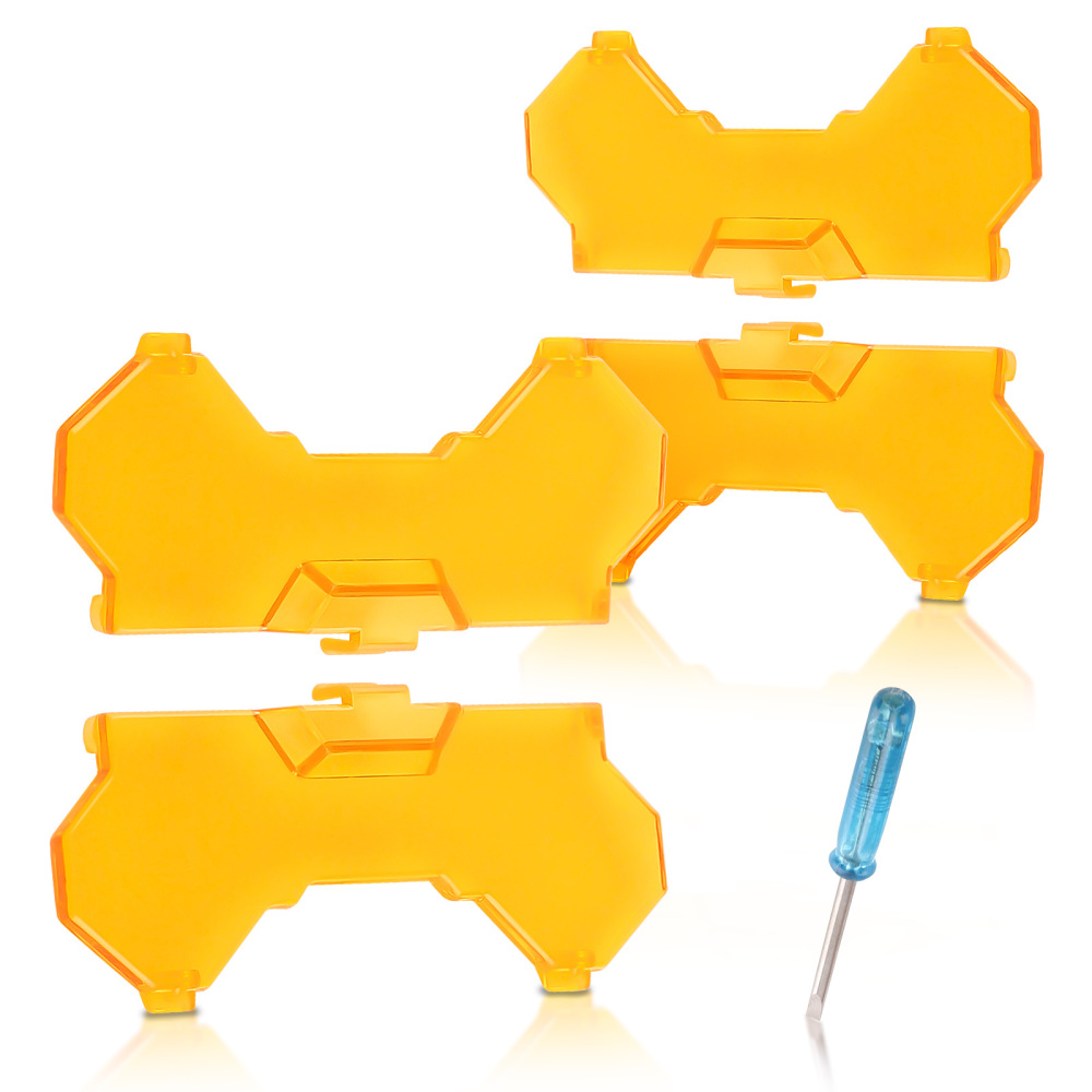 Amber Light Cover for maXpeedingrods 3.5 Square LED Driving Lights Waterproof