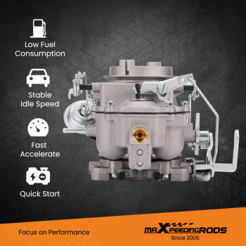 Carburador compatible for DODGE Chrysler 318 Engine BBD 2 BARREL compatible for V8 5.2L 6 CIL 1976 1977