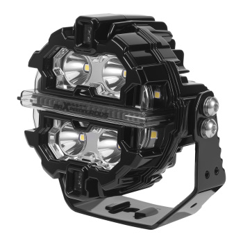 3.5inch Round 160W LED Driving Light Spot Beam DRL Amber 3000K compatible for White 6000K IP68