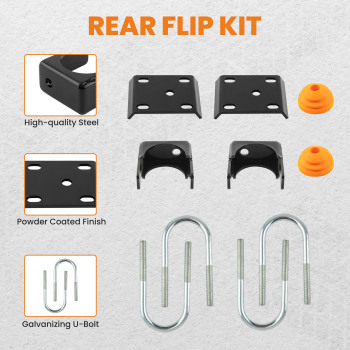 6 Lowering Drop Flip Kit compatible for Chevy Silverado Compatible for GMC Sierra C1500 1999-2006