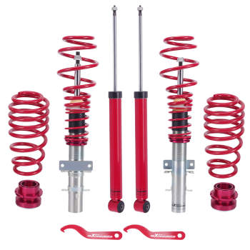 Coilover compatible for VW Polo MK4 Typ 9n 2001–2009 Adjustable Suspension Coilovers Lowering Kit