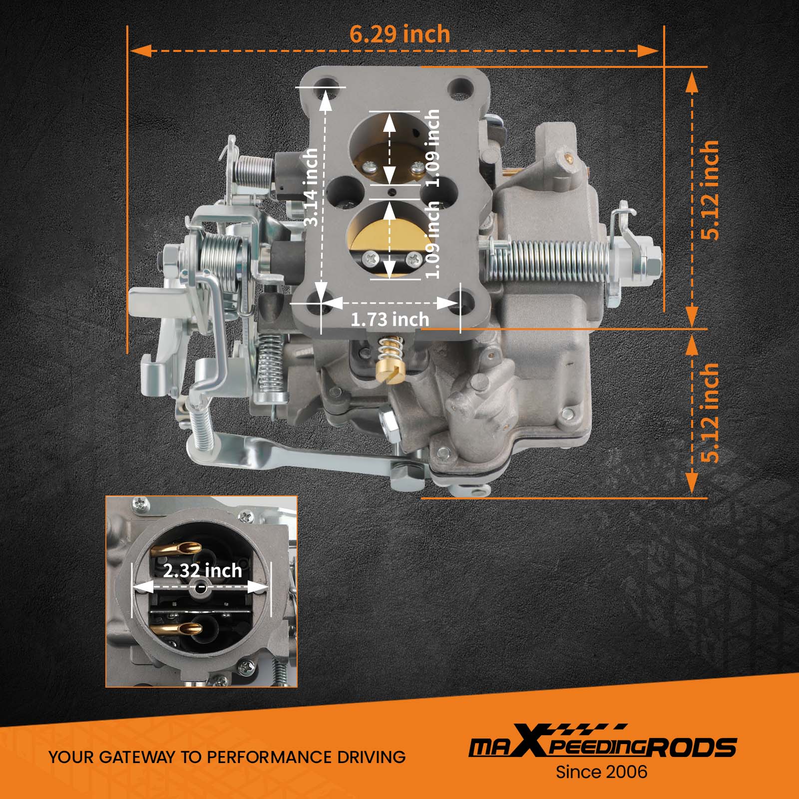 Carburetor Carb compatible for TOYOTA COROLLA 3K 4K 1968
