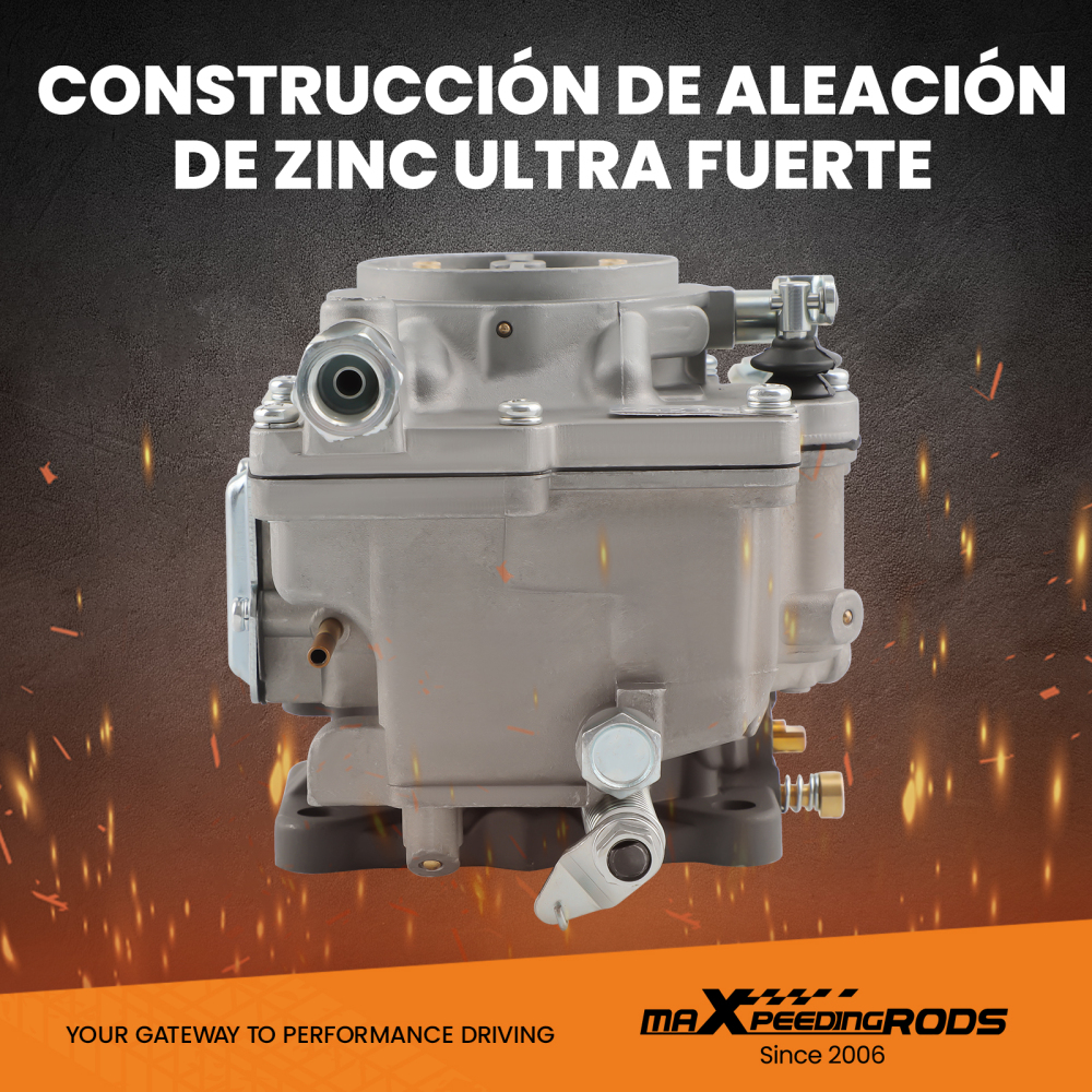 Carburador compatible para Toyota Carburador 3K 4K compatible para Corolla Lite Carretilla elevadora 21100-24034 / 35/45