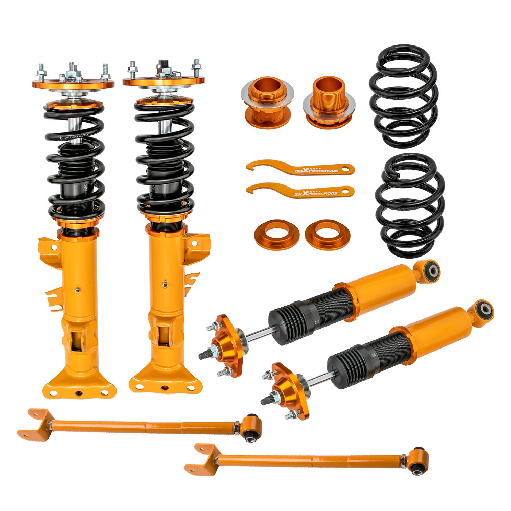 Réglable En Hauteur Coilovers compatible pour Bmw Série 3 E36 318 323 325 + Bras De Choc