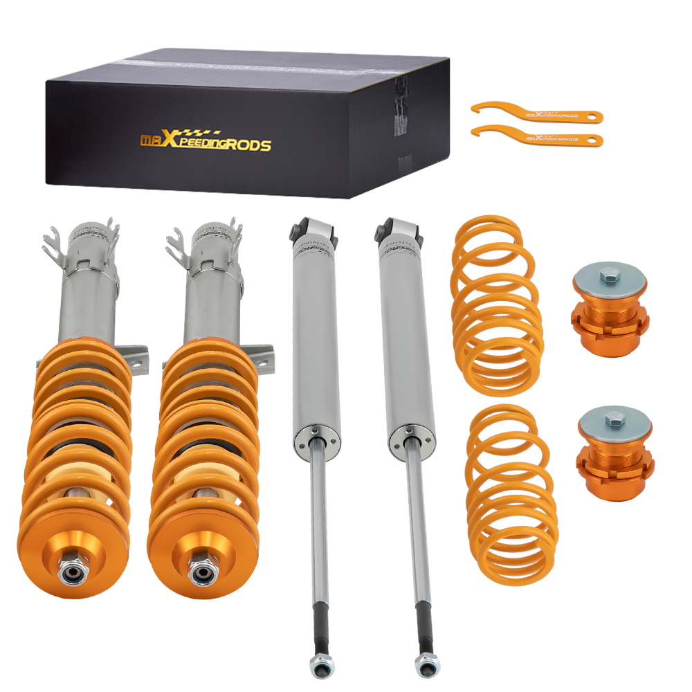 Street Coilover Suspension Coilovers Struts Spring Kit compatible for VW UP compatible for SEAT Mii Citigo Lowering Kit