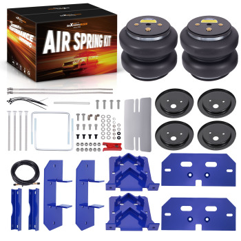 Air Suspension Spring Bag 7500lbs Kit Compatible For Dodge Ram Pickup 3500 4WD 2003 - 2010