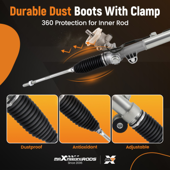 Power Steering Rack Pinion Assembly Compatible for Chevrolet Impala Monte Carlo 2000-2011