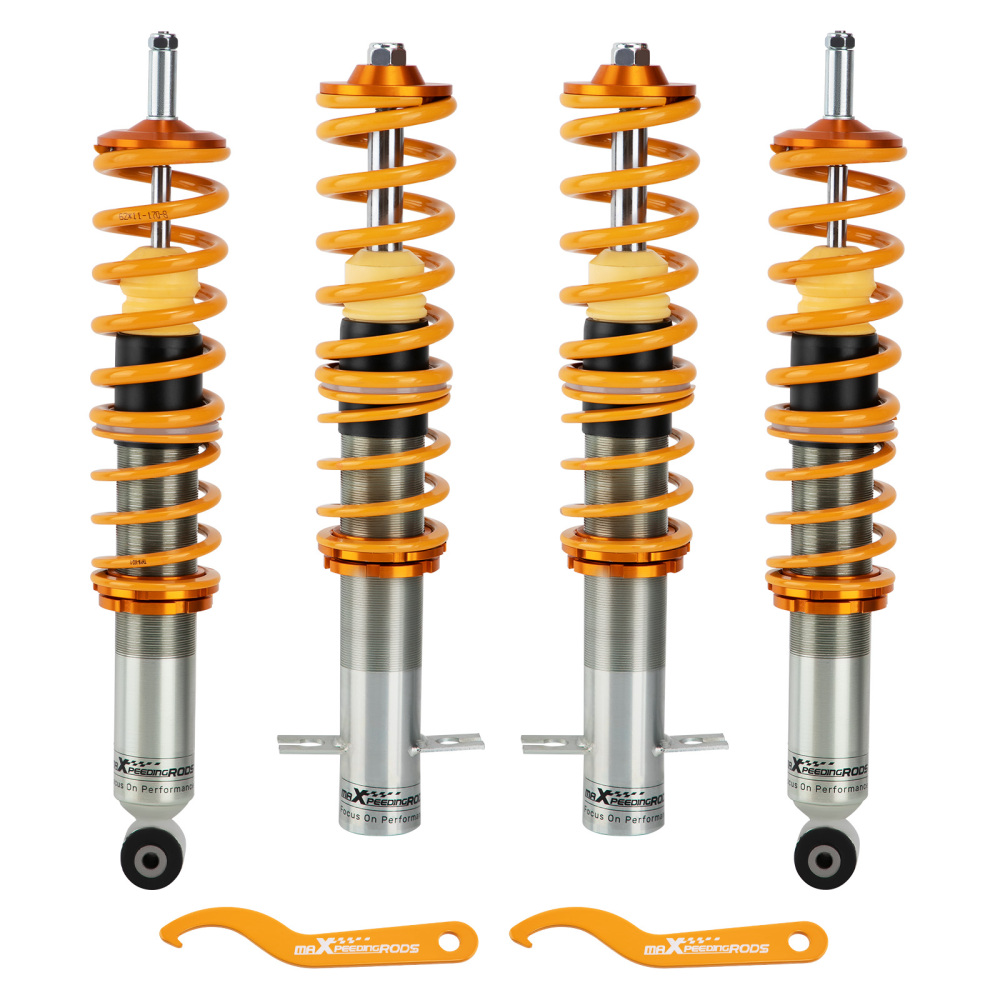 Coilovers Suspension kit compatible for VW Rabbit Jetta compatible for VW Golf MK1 Shock Absorber Lowering Kit